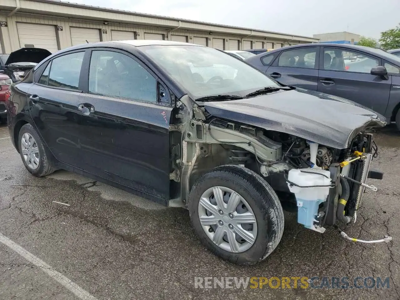 4 Photograph of a damaged car 3KPA24ADXNE449708 KIA RIO 2022