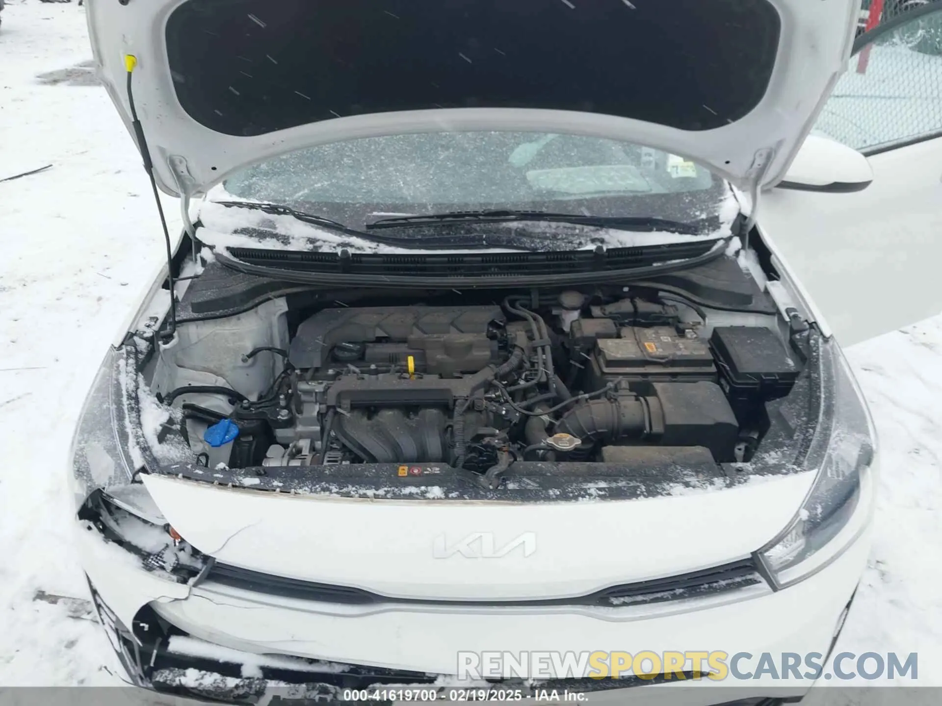 10 Photograph of a damaged car 3KPA24ADXNE473989 KIA RIO 2022