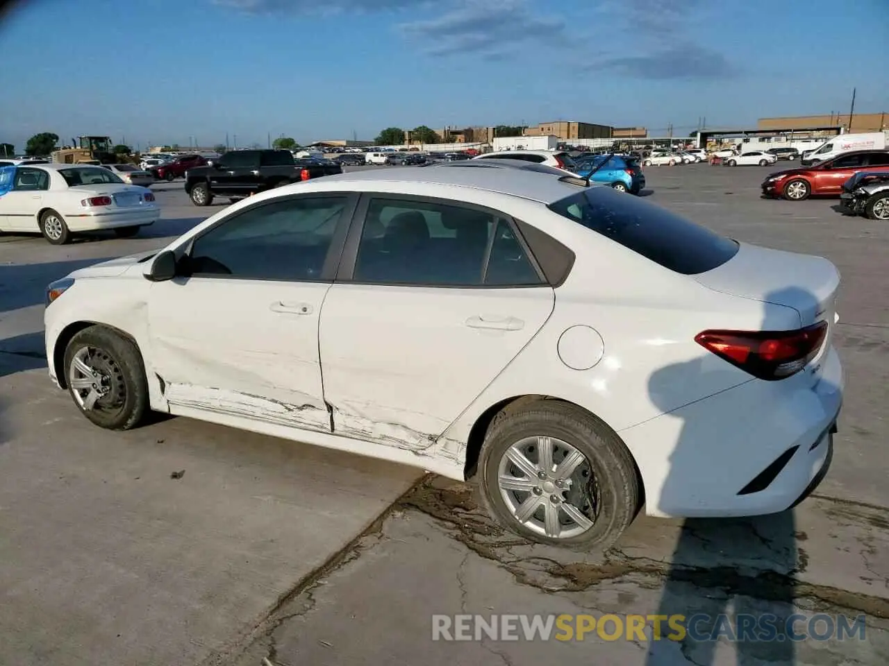 2 Photograph of a damaged car 3KPA24ADXNE479906 KIA RIO 2022