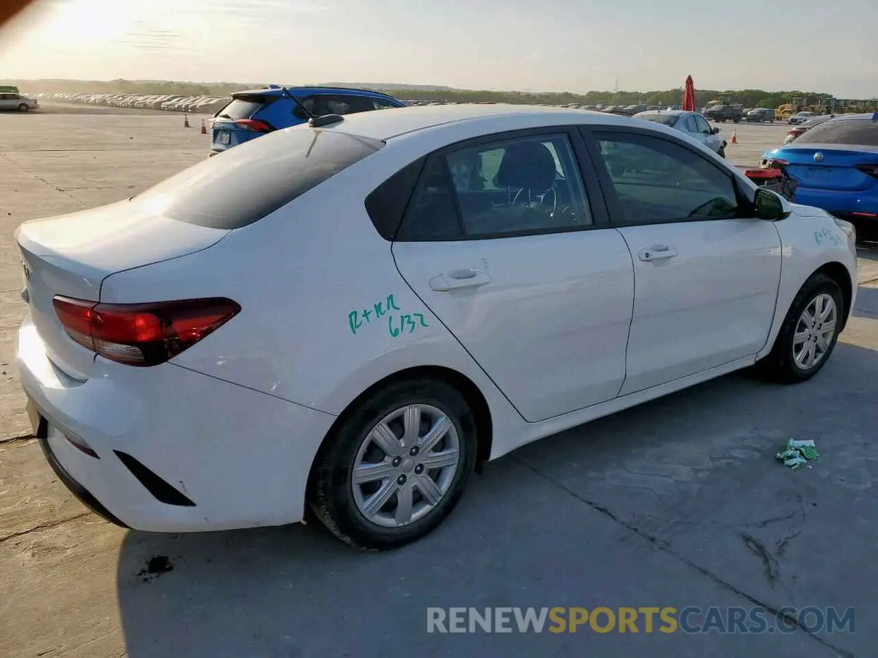 3 Photograph of a damaged car 3KPA24ADXNE479906 KIA RIO 2022