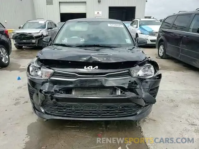 13 Photograph of a damaged car 3KPA24ADXNE502195 KIA RIO 2022