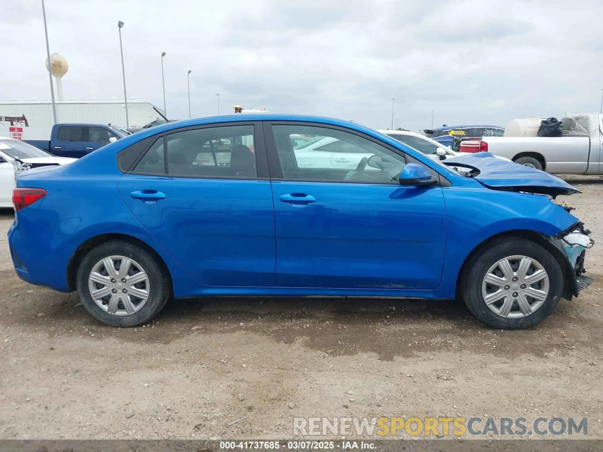 13 Photograph of a damaged car 3KPA24ADXNE508756 KIA RIO 2022