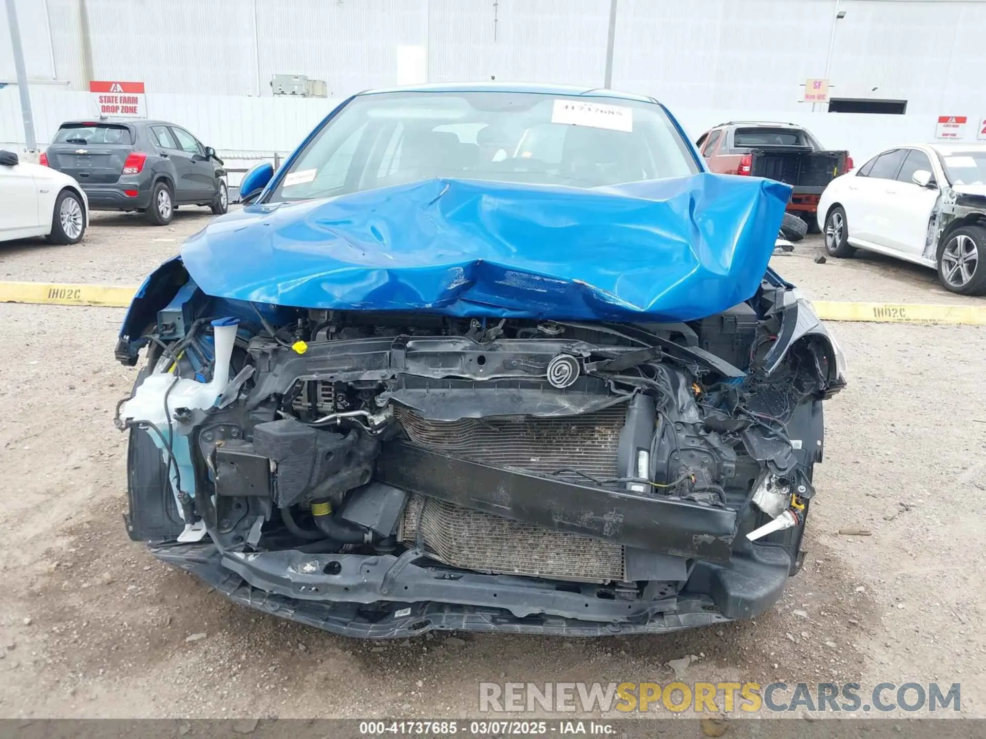 6 Photograph of a damaged car 3KPA24ADXNE508756 KIA RIO 2022