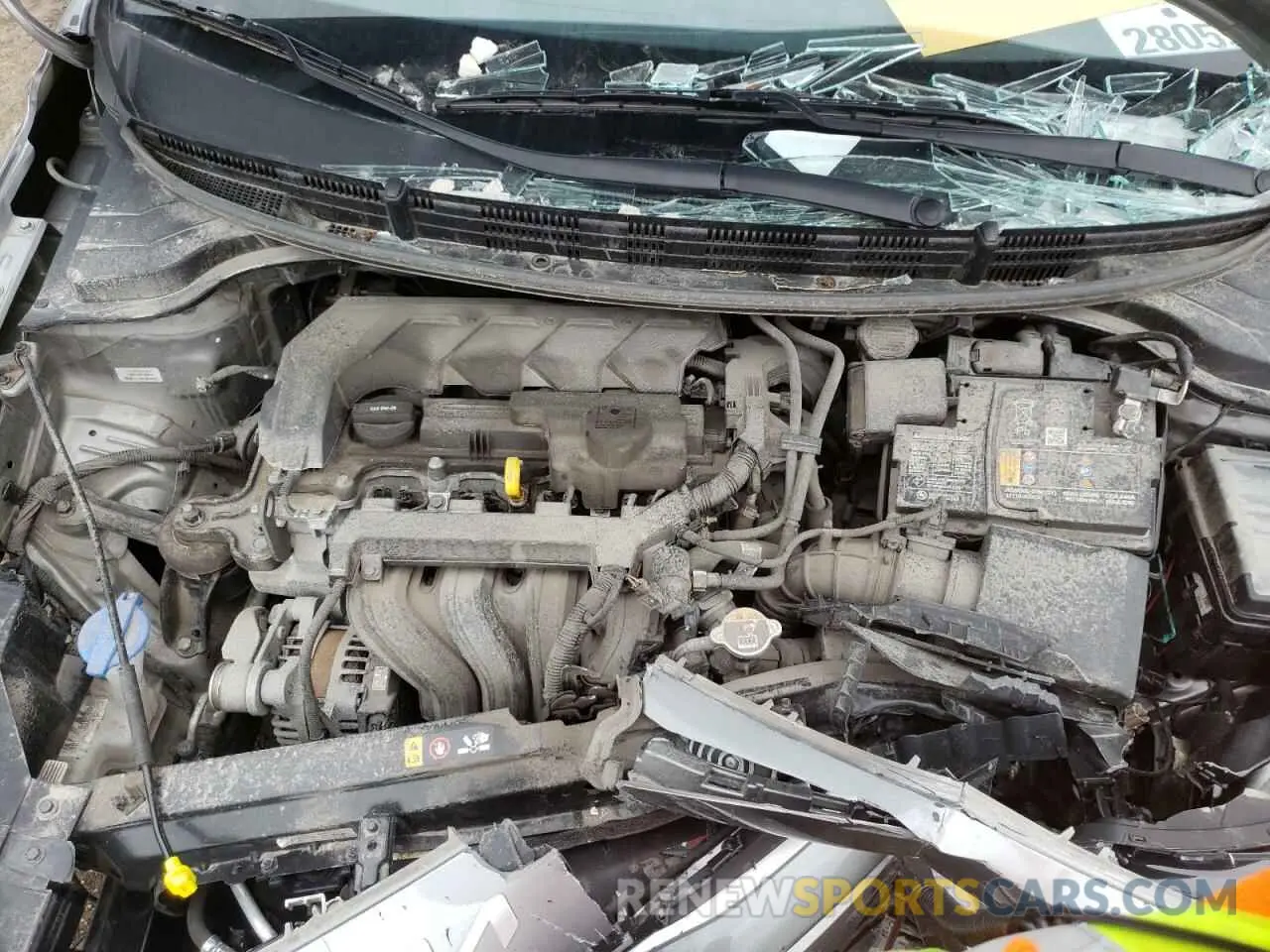 11 Photograph of a damaged car 3KPA25AD2NE464225 KIA RIO 2022
