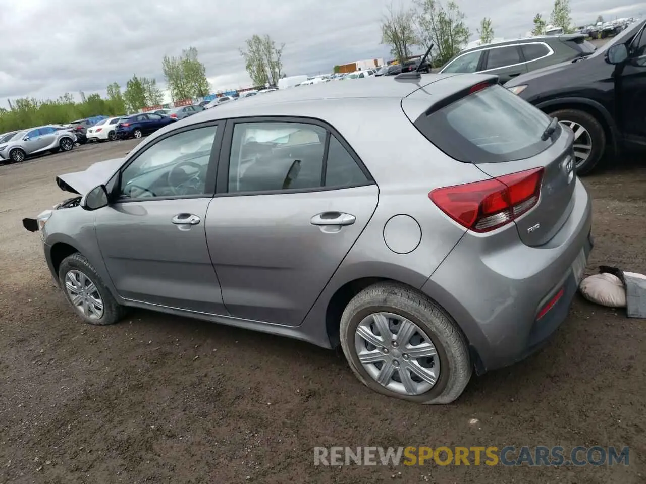 2 Photograph of a damaged car 3KPA25AD2NE464225 KIA RIO 2022