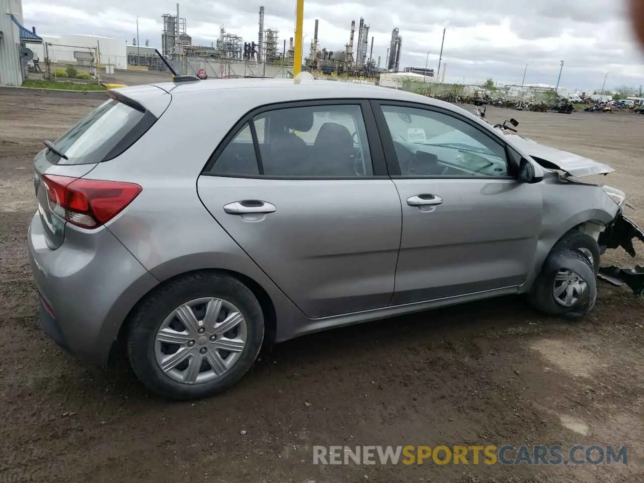 3 Photograph of a damaged car 3KPA25AD2NE464225 KIA RIO 2022