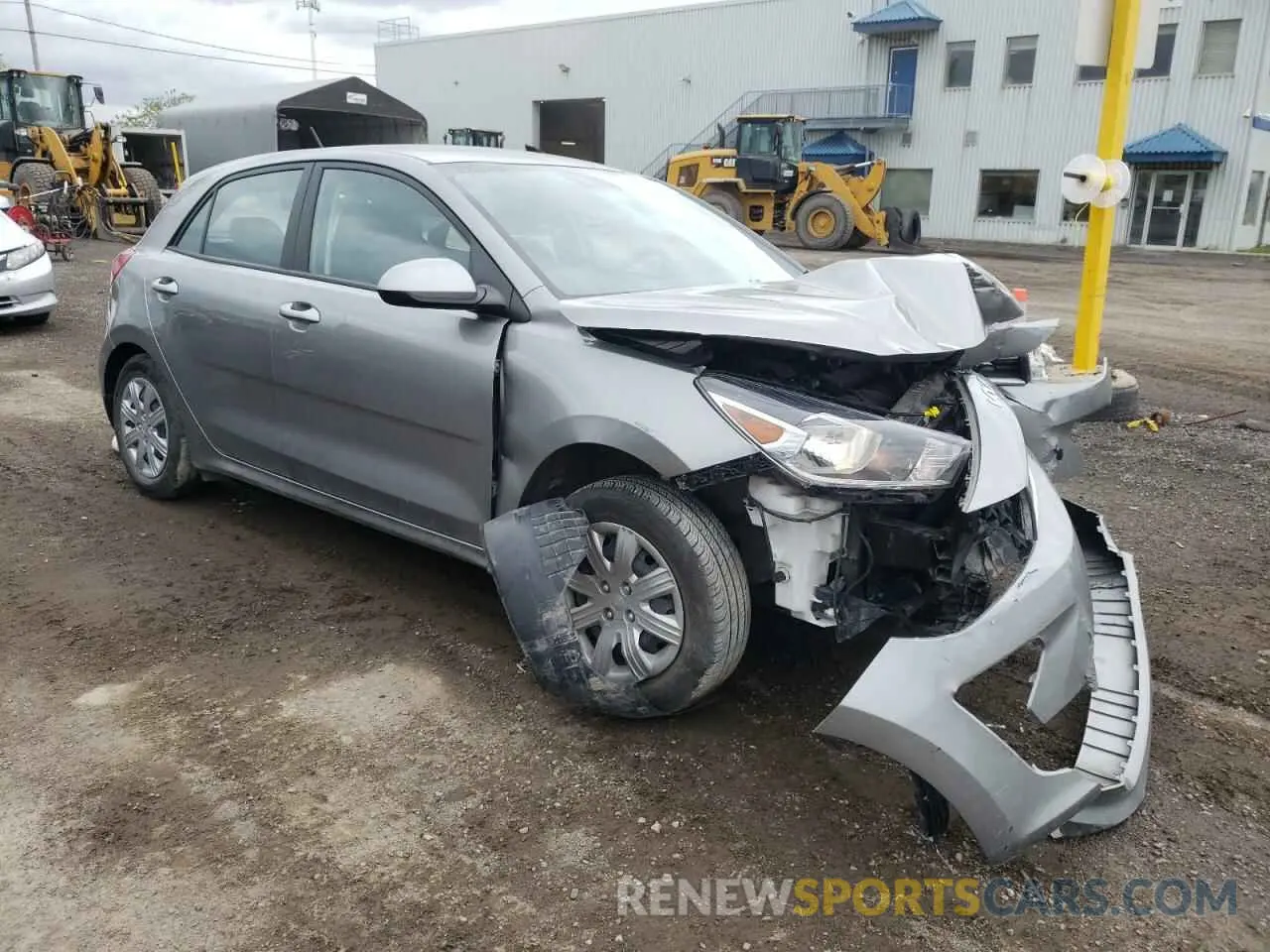 4 Photograph of a damaged car 3KPA25AD2NE464225 KIA RIO 2022