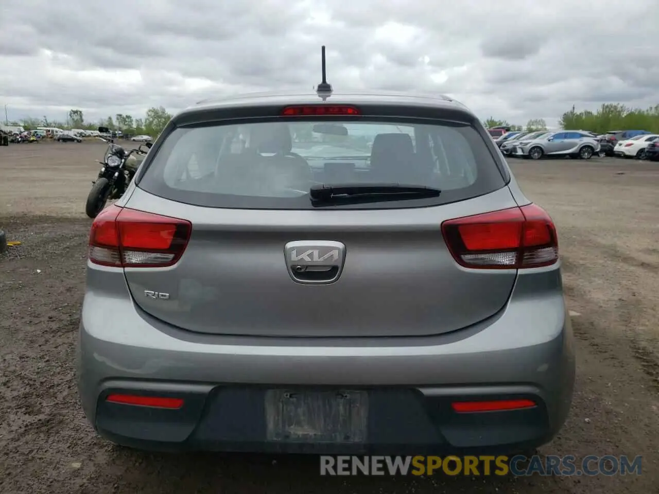 6 Photograph of a damaged car 3KPA25AD2NE464225 KIA RIO 2022