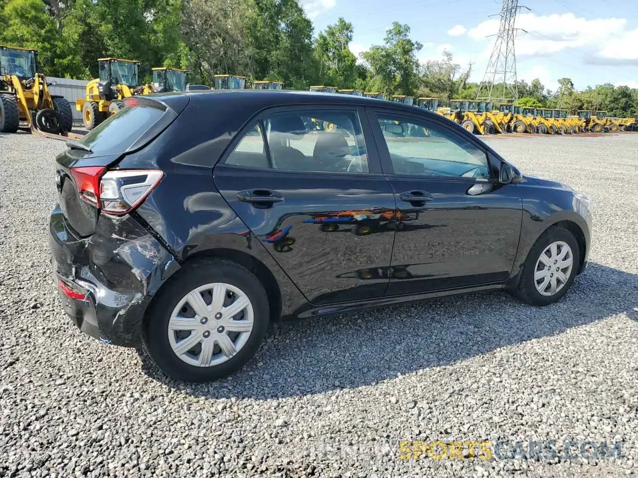 3 Photograph of a damaged car 3KPA25AD8NE464276 KIA RIO 2022