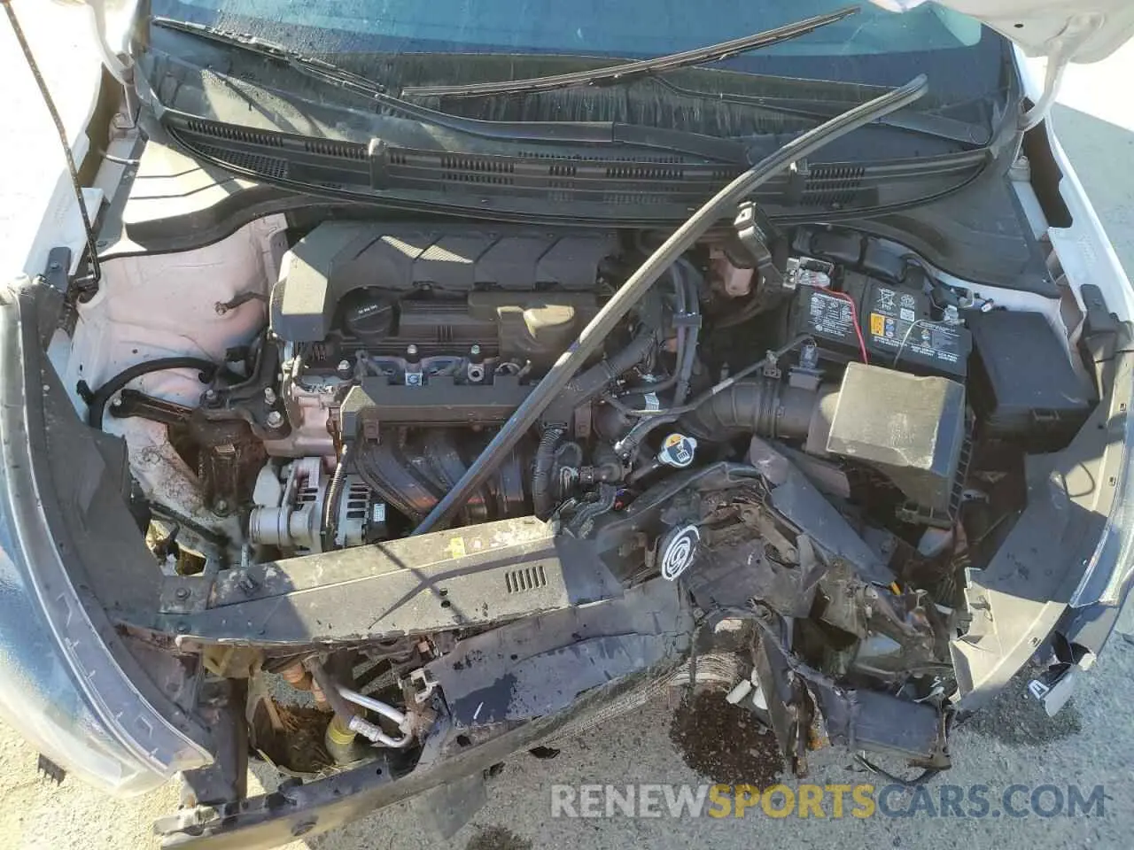 13 Photograph of a damaged car 3KPA25AD8NE464410 KIA RIO 2022
