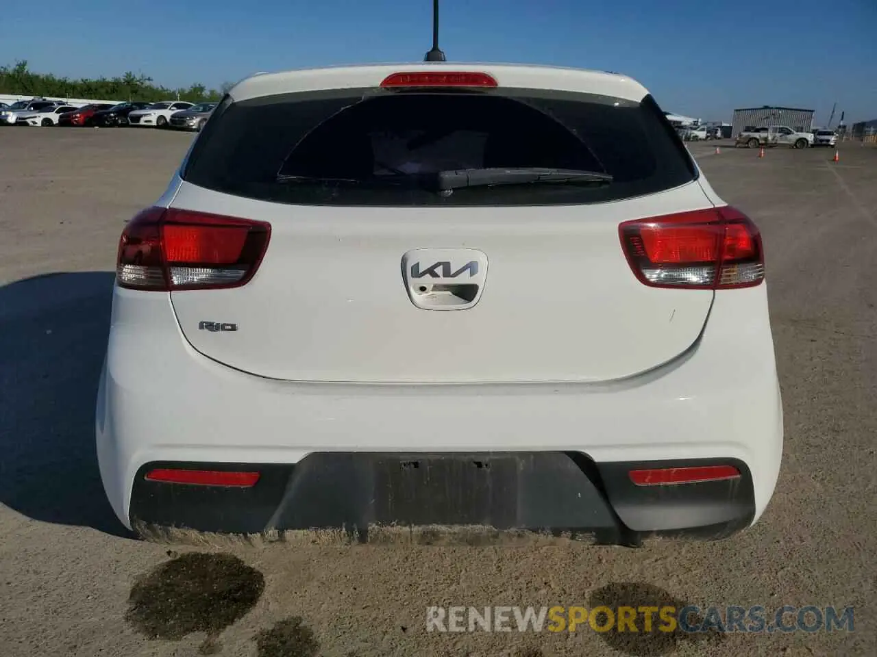 6 Photograph of a damaged car 3KPA25AD8NE464410 KIA RIO 2022