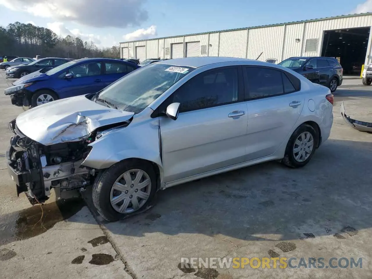 1 Photograph of a damaged car 3KPA24AD0PE525455 KIA RIO 2023