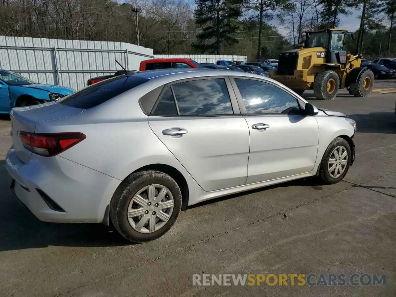 3 Photograph of a damaged car 3KPA24AD0PE525455 KIA RIO 2023