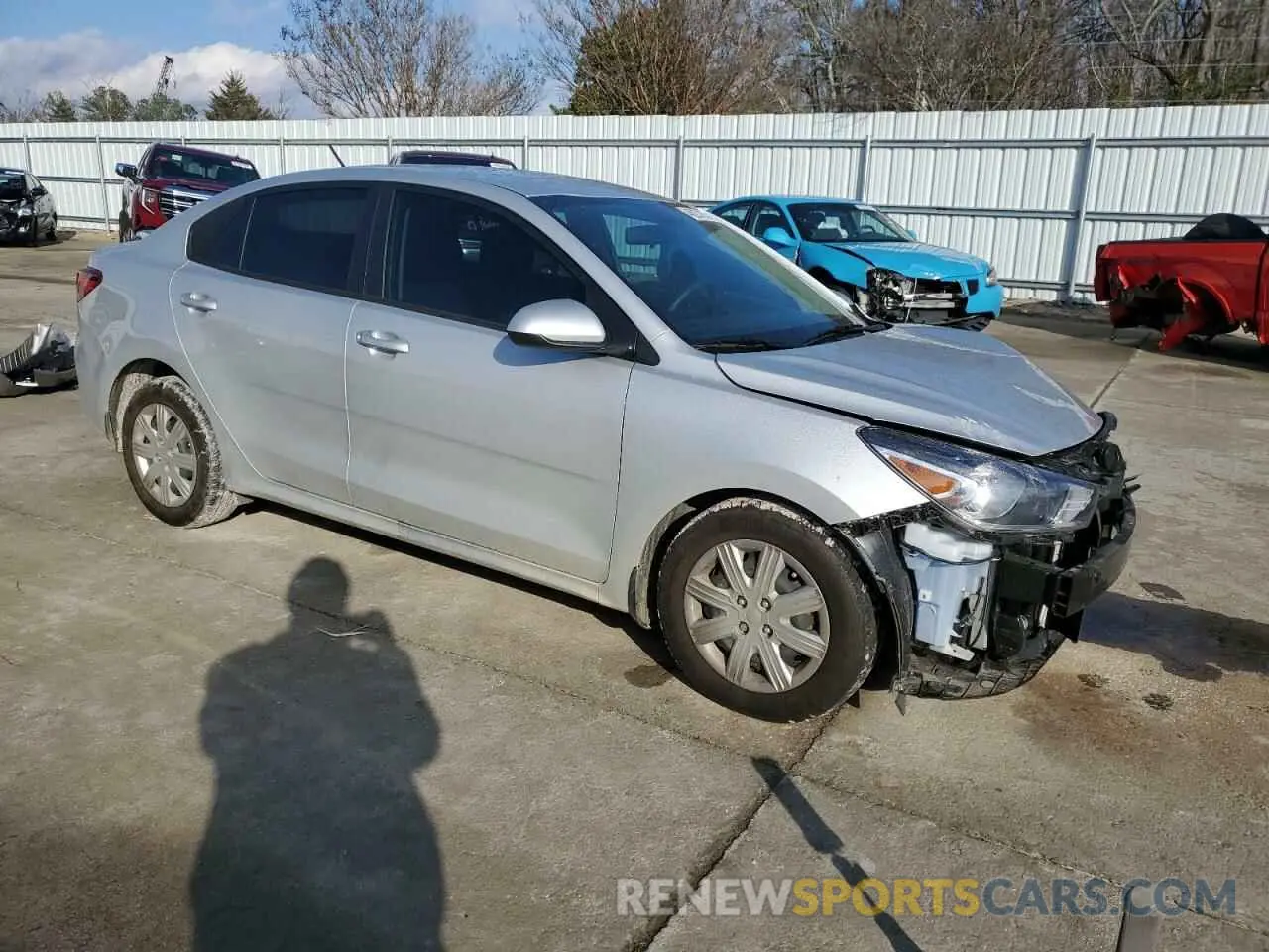 4 Photograph of a damaged car 3KPA24AD0PE525455 KIA RIO 2023