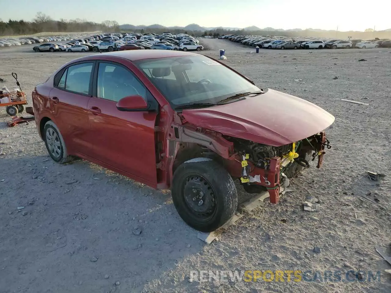 4 Photograph of a damaged car 3KPA24AD0PE530560 KIA RIO 2023