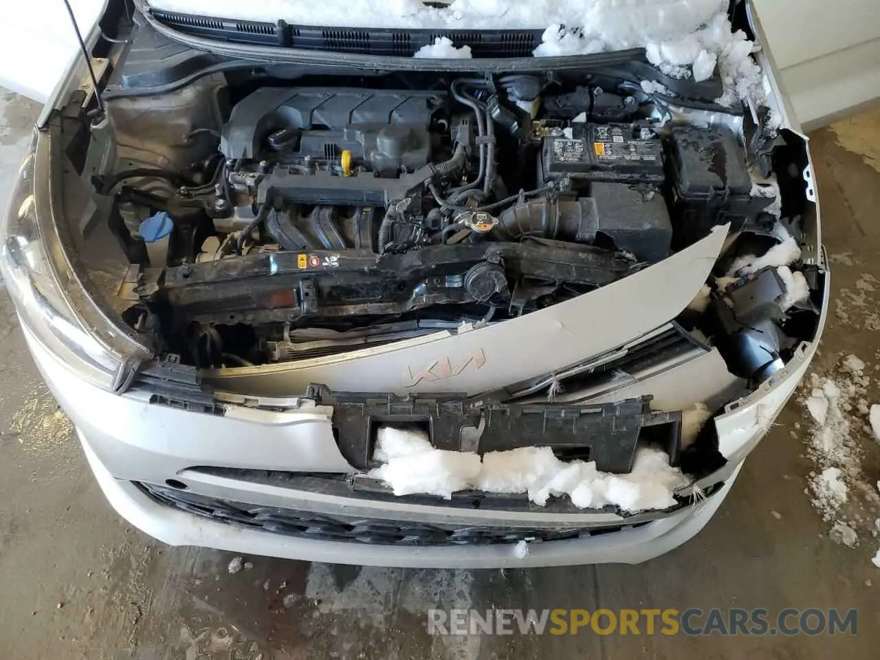 11 Photograph of a damaged car 3KPA24AD0PE534219 KIA RIO 2023