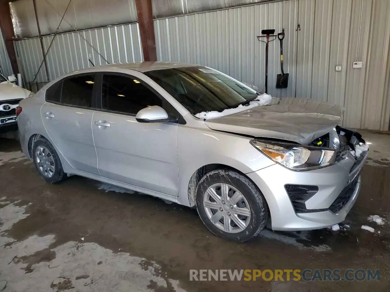 4 Photograph of a damaged car 3KPA24AD0PE534219 KIA RIO 2023