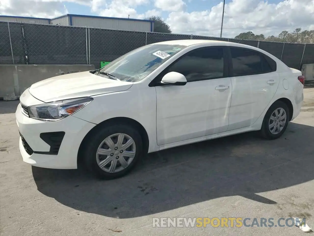 1 Photograph of a damaged car 3KPA24AD0PE536598 KIA RIO 2023