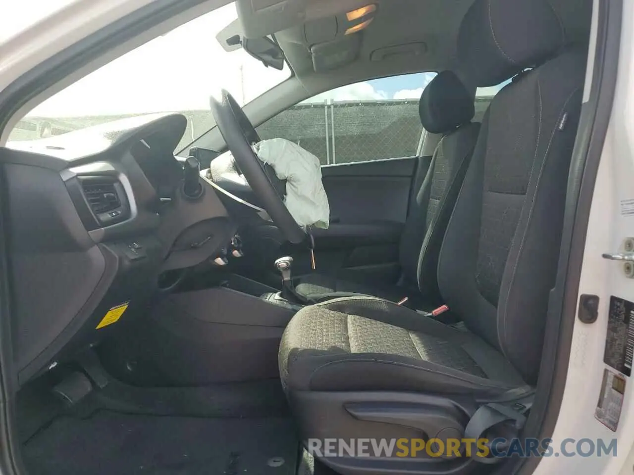7 Photograph of a damaged car 3KPA24AD0PE536598 KIA RIO 2023