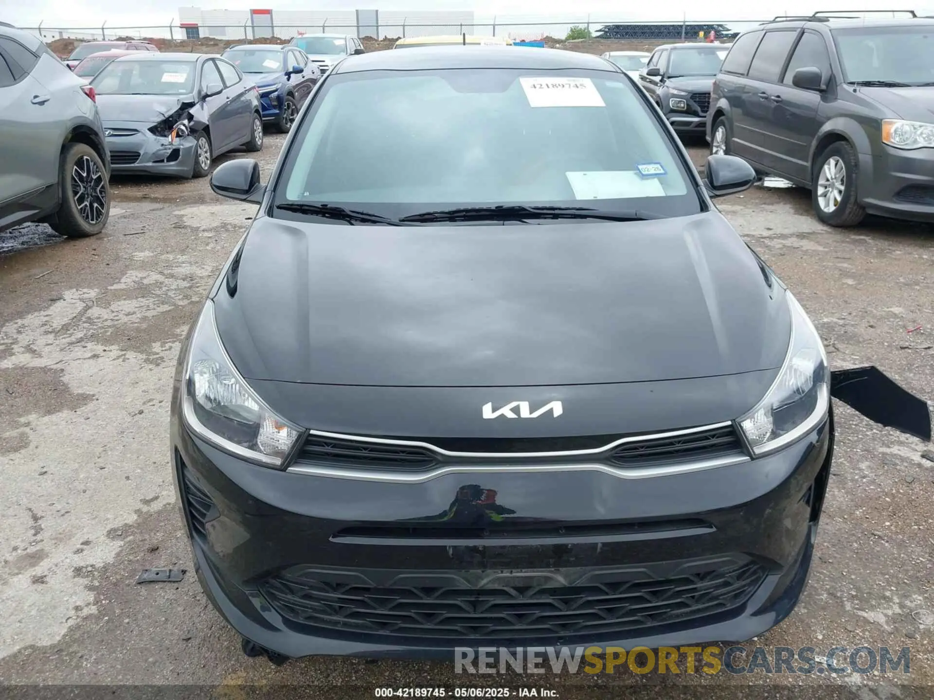 12 Photograph of a damaged car 3KPA24AD0PE544068 KIA RIO 2023