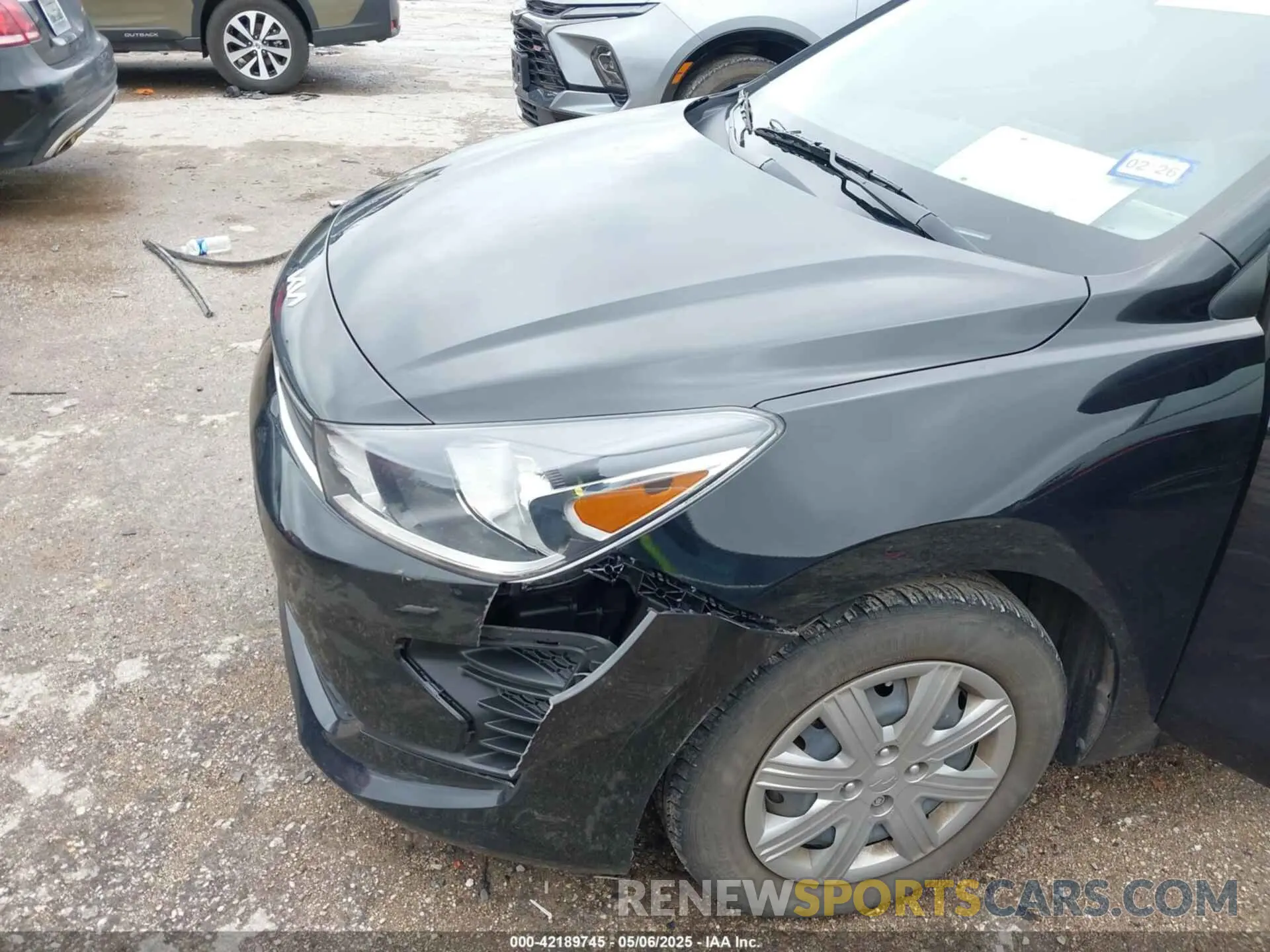 6 Photograph of a damaged car 3KPA24AD0PE544068 KIA RIO 2023