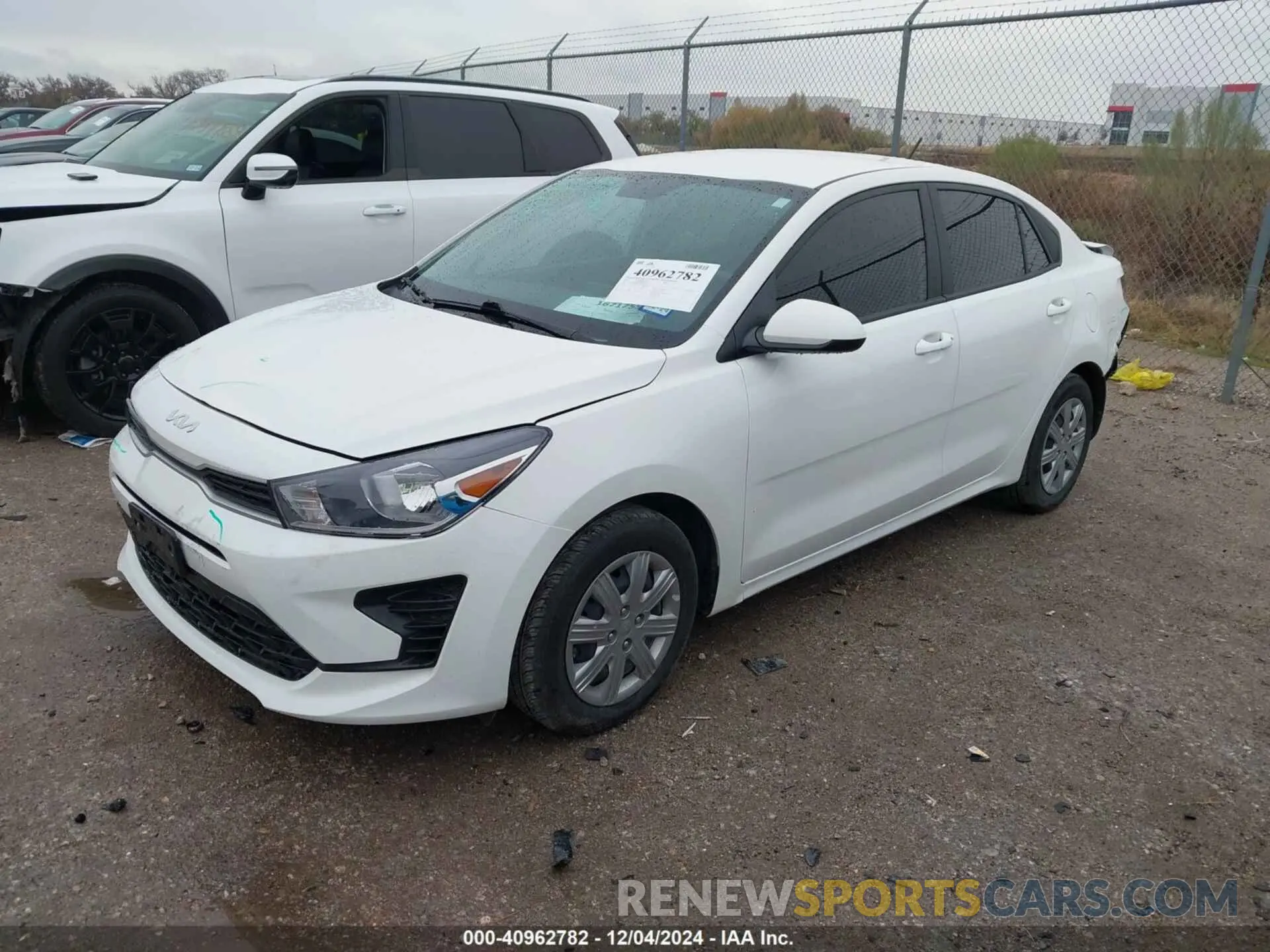 1 Photograph of a damaged car 3KPA24AD0PE544118 KIA RIO 2023