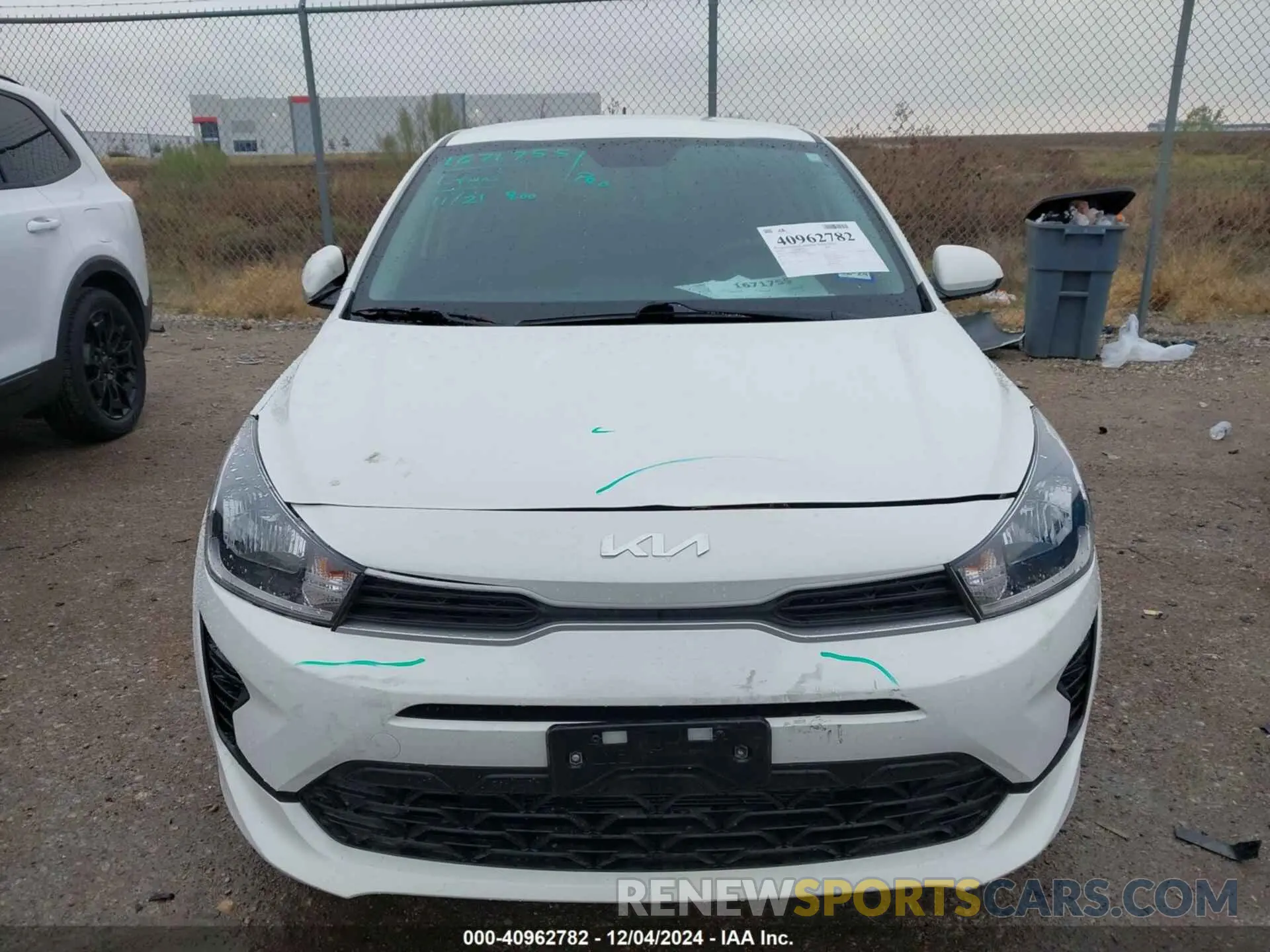 11 Photograph of a damaged car 3KPA24AD0PE544118 KIA RIO 2023