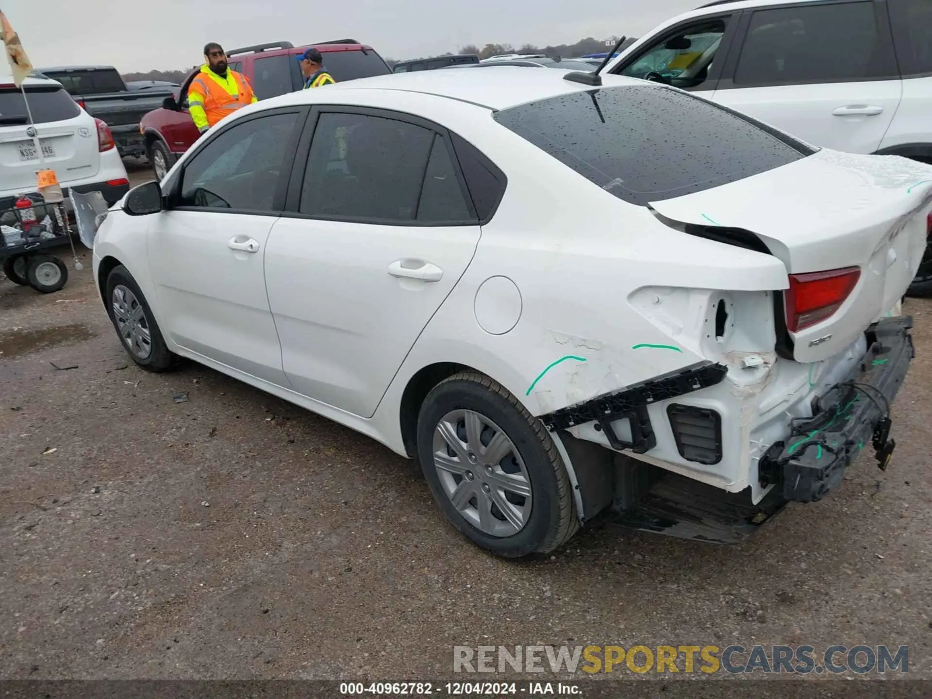 2 Photograph of a damaged car 3KPA24AD0PE544118 KIA RIO 2023