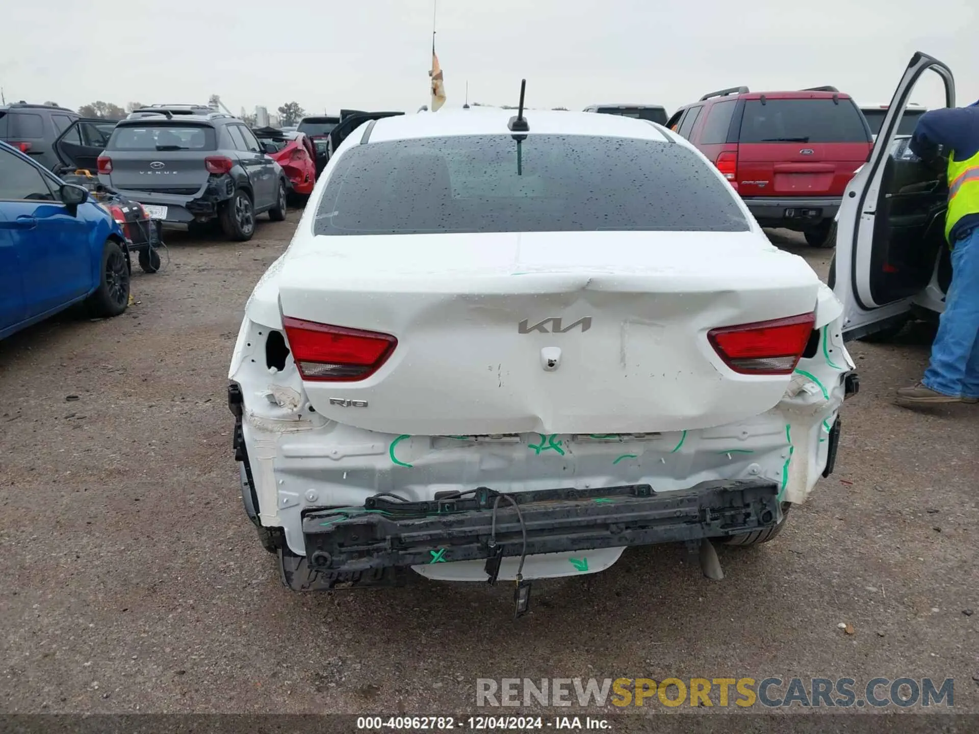 5 Photograph of a damaged car 3KPA24AD0PE544118 KIA RIO 2023