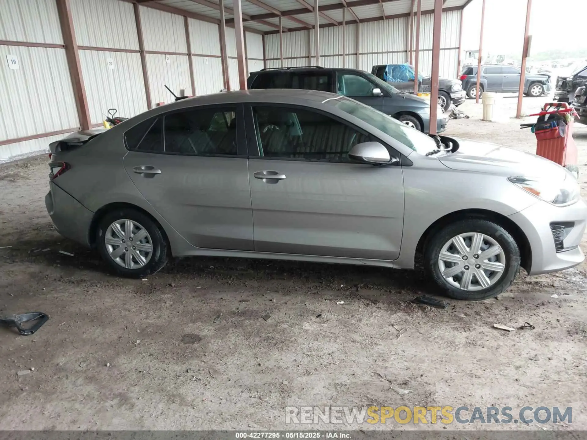 13 Photograph of a damaged car 3KPA24AD0PE553059 KIA RIO 2023