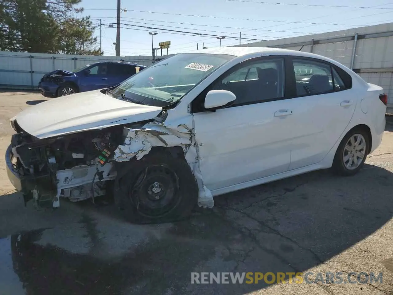 1 Photograph of a damaged car 3KPA24AD0PE553367 KIA RIO 2023