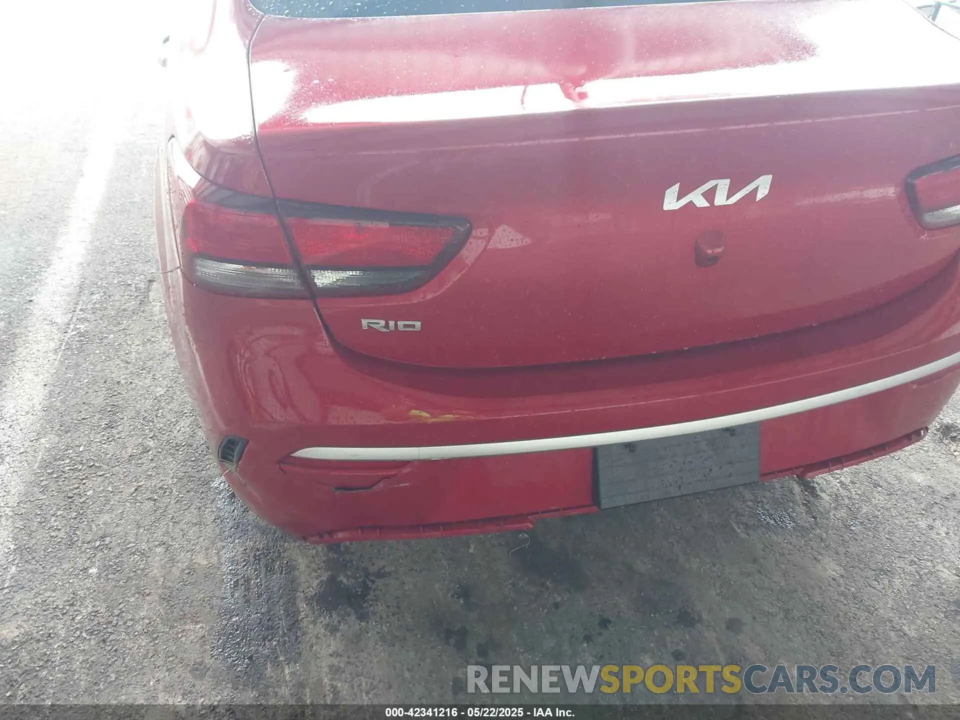 18 Photograph of a damaged car 3KPA24AD0PE572873 KIA RIO 2023