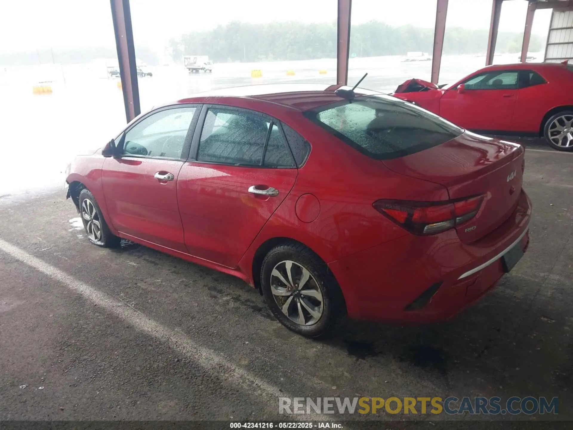 3 Photograph of a damaged car 3KPA24AD0PE572873 KIA RIO 2023