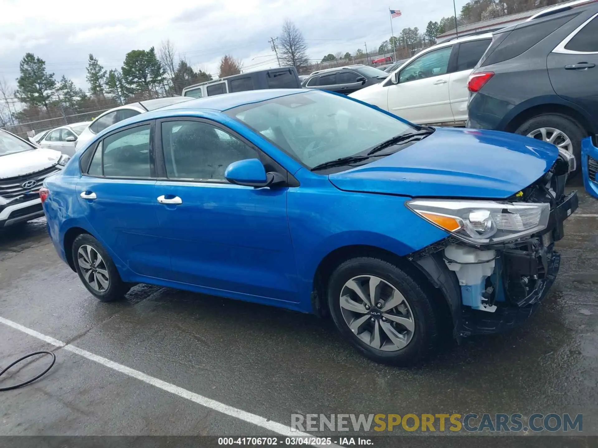 14 Photograph of a damaged car 3KPA24AD0PE594744 KIA RIO 2023