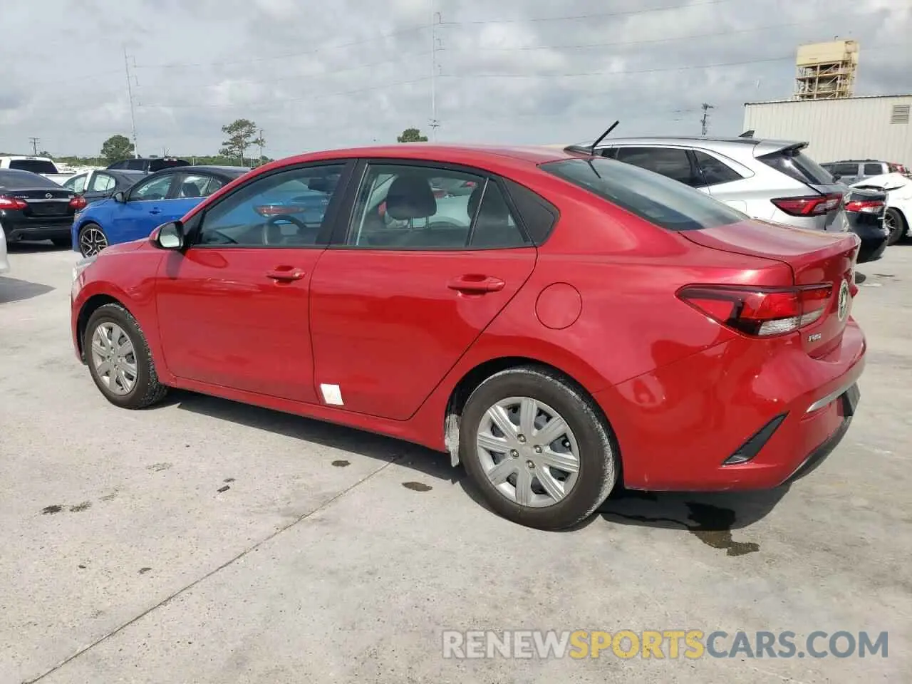 2 Photograph of a damaged car 3KPA24AD0PE604236 KIA RIO 2023