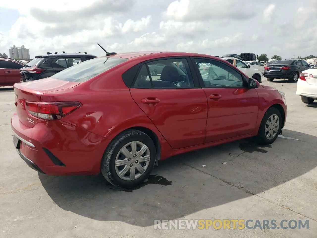 3 Photograph of a damaged car 3KPA24AD0PE604236 KIA RIO 2023