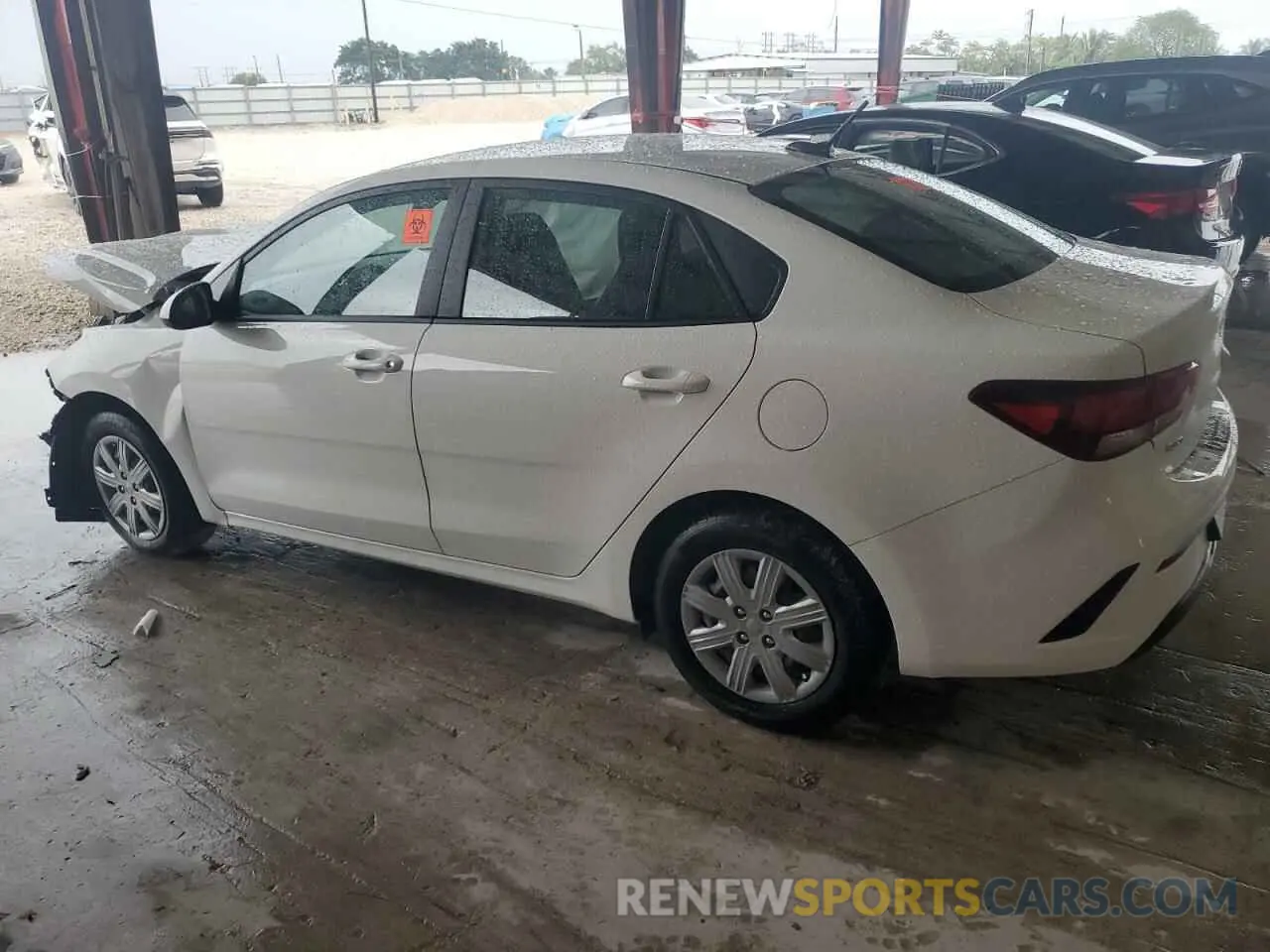 2 Photograph of a damaged car 3KPA24AD1PE521334 KIA RIO 2023