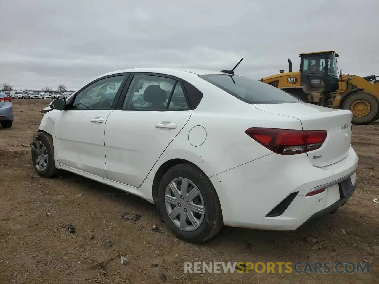 2 Photograph of a damaged car 3KPA24AD1PE524072 KIA RIO 2023