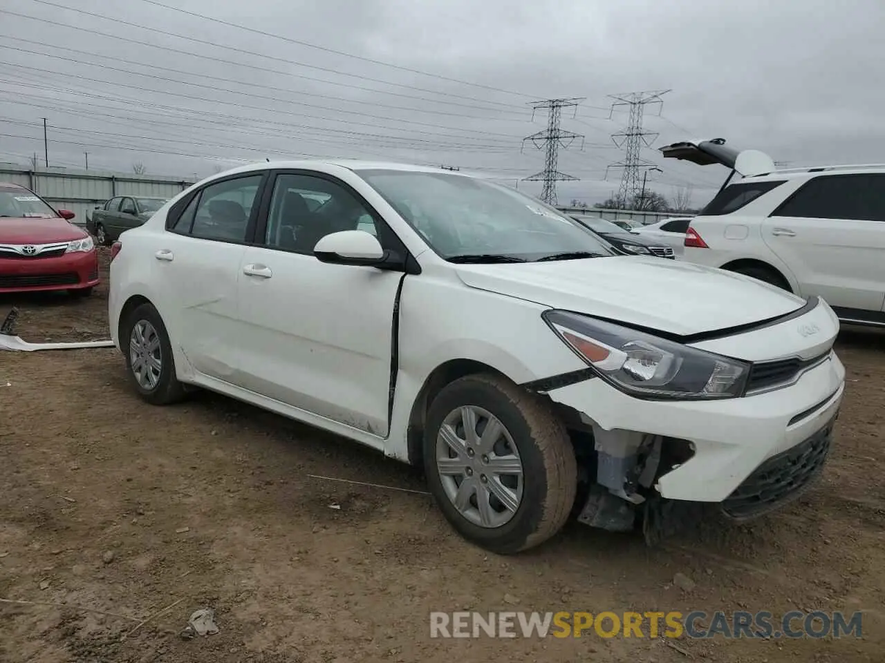 4 Photograph of a damaged car 3KPA24AD1PE524072 KIA RIO 2023