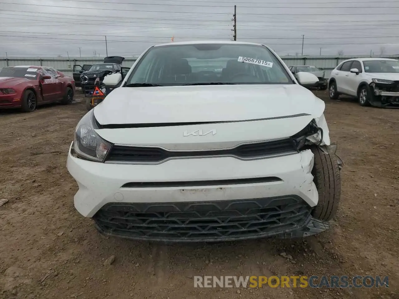 5 Photograph of a damaged car 3KPA24AD1PE524072 KIA RIO 2023