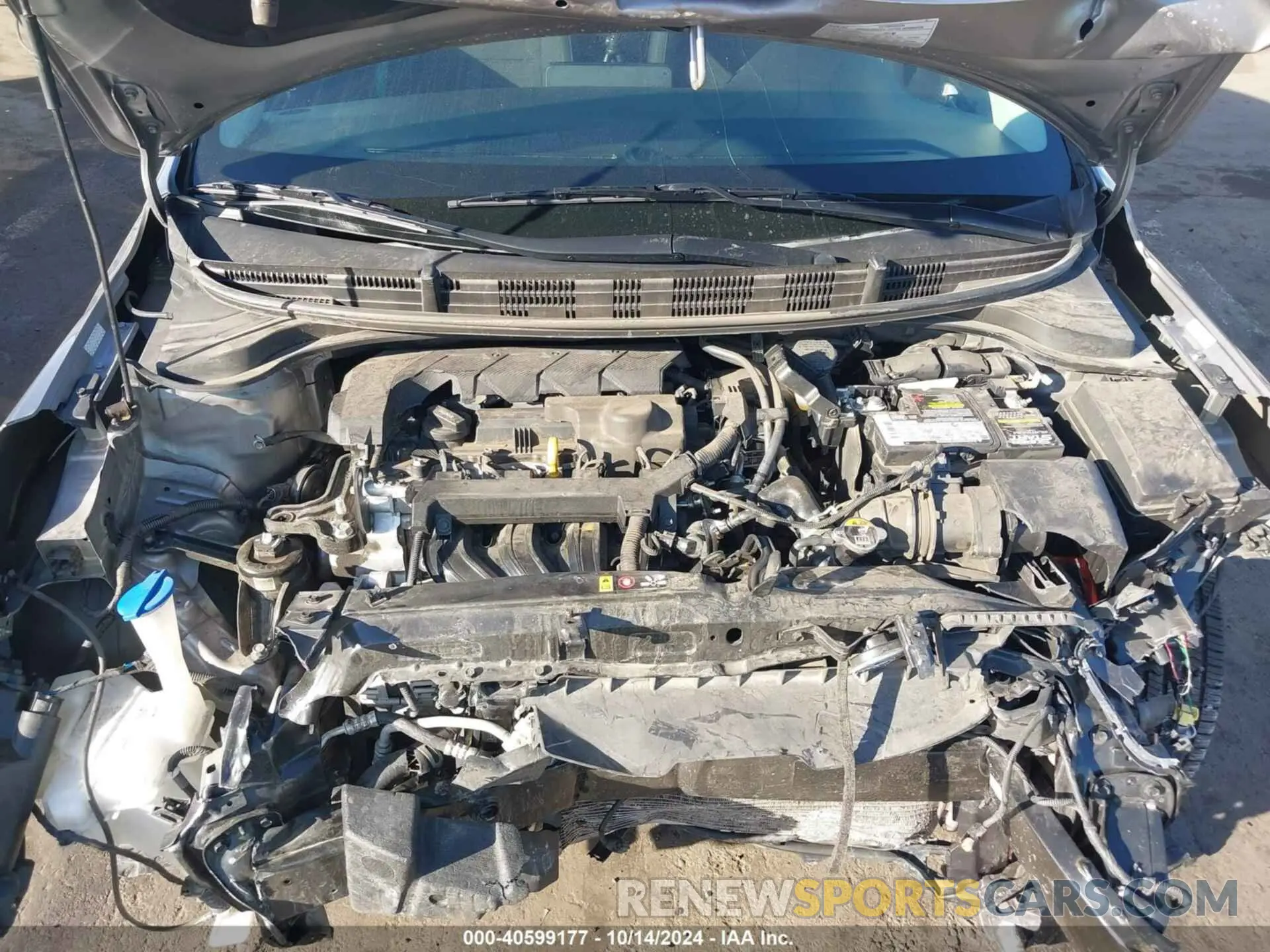 10 Photograph of a damaged car 3KPA24AD1PE526534 KIA RIO 2023