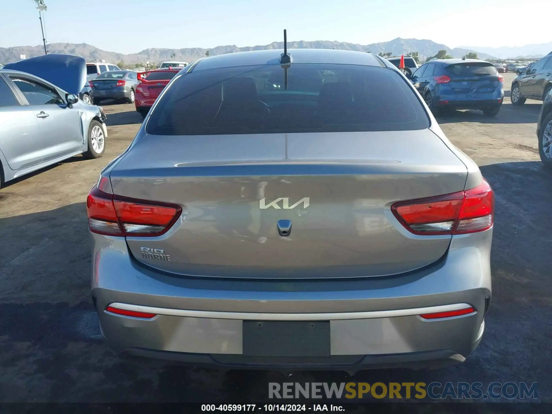 17 Photograph of a damaged car 3KPA24AD1PE526534 KIA RIO 2023