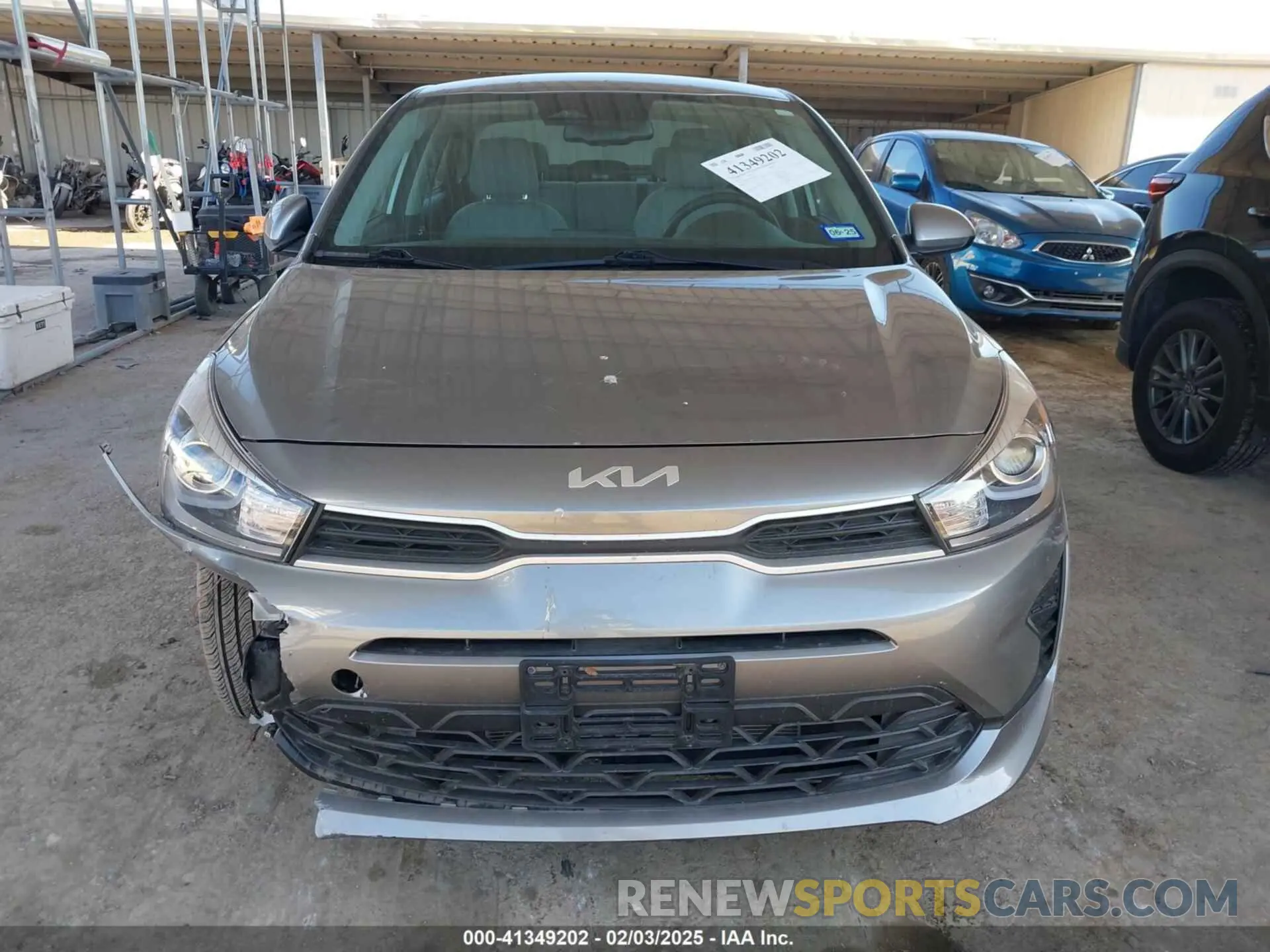 12 Photograph of a damaged car 3KPA24AD1PE579816 KIA RIO 2023