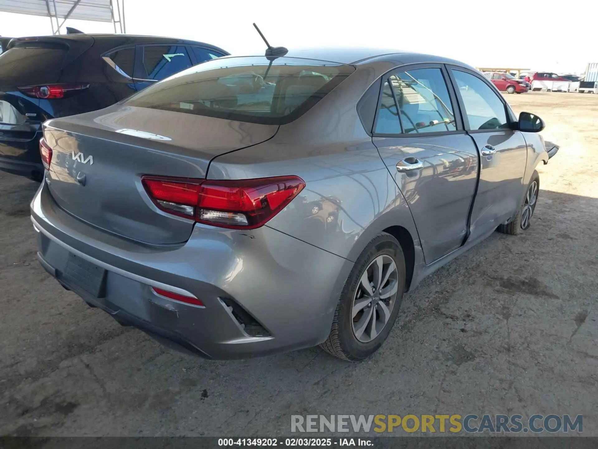 4 Photograph of a damaged car 3KPA24AD1PE579816 KIA RIO 2023