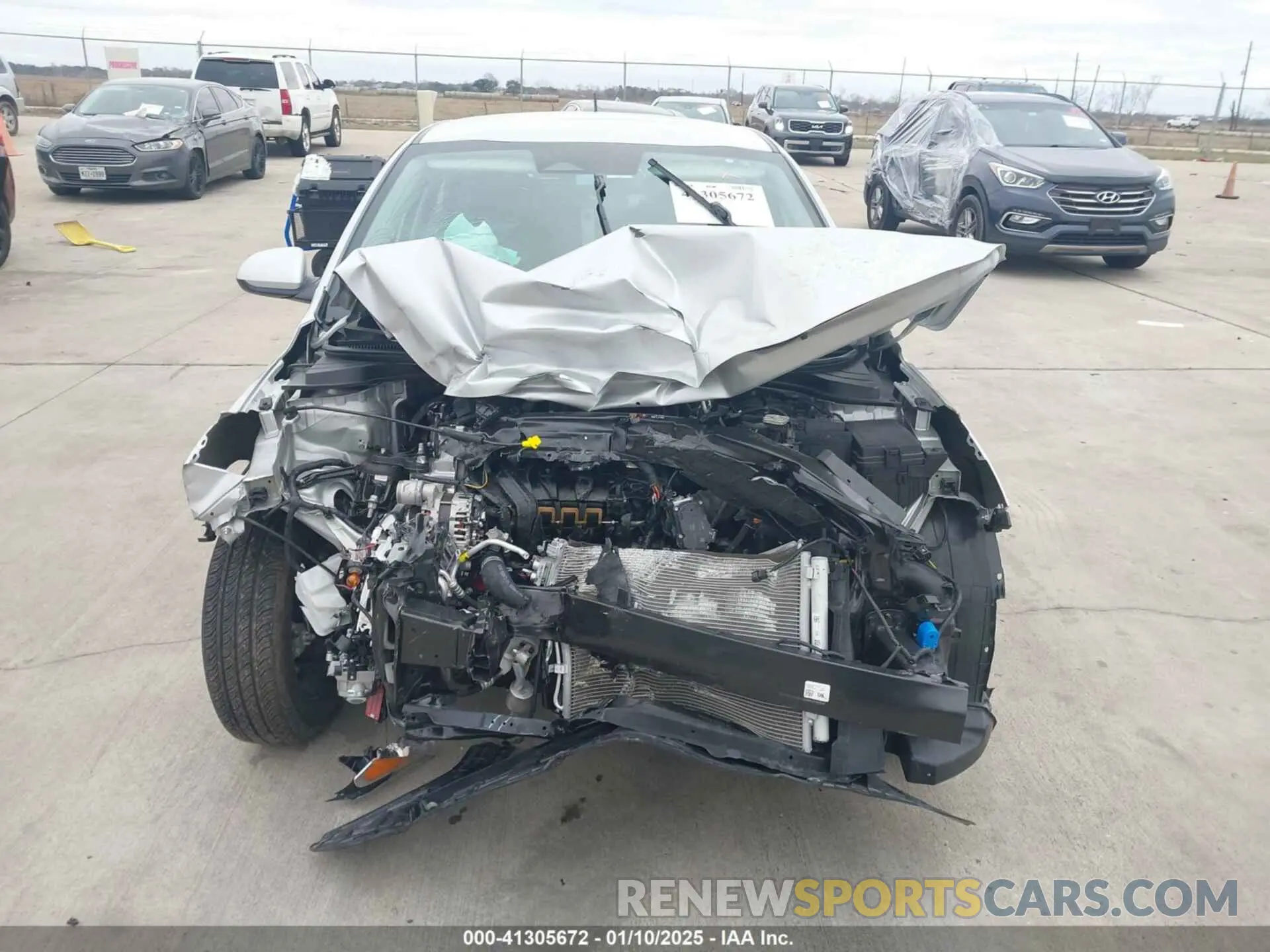 12 Photograph of a damaged car 3KPA24AD1PE584224 KIA RIO 2023