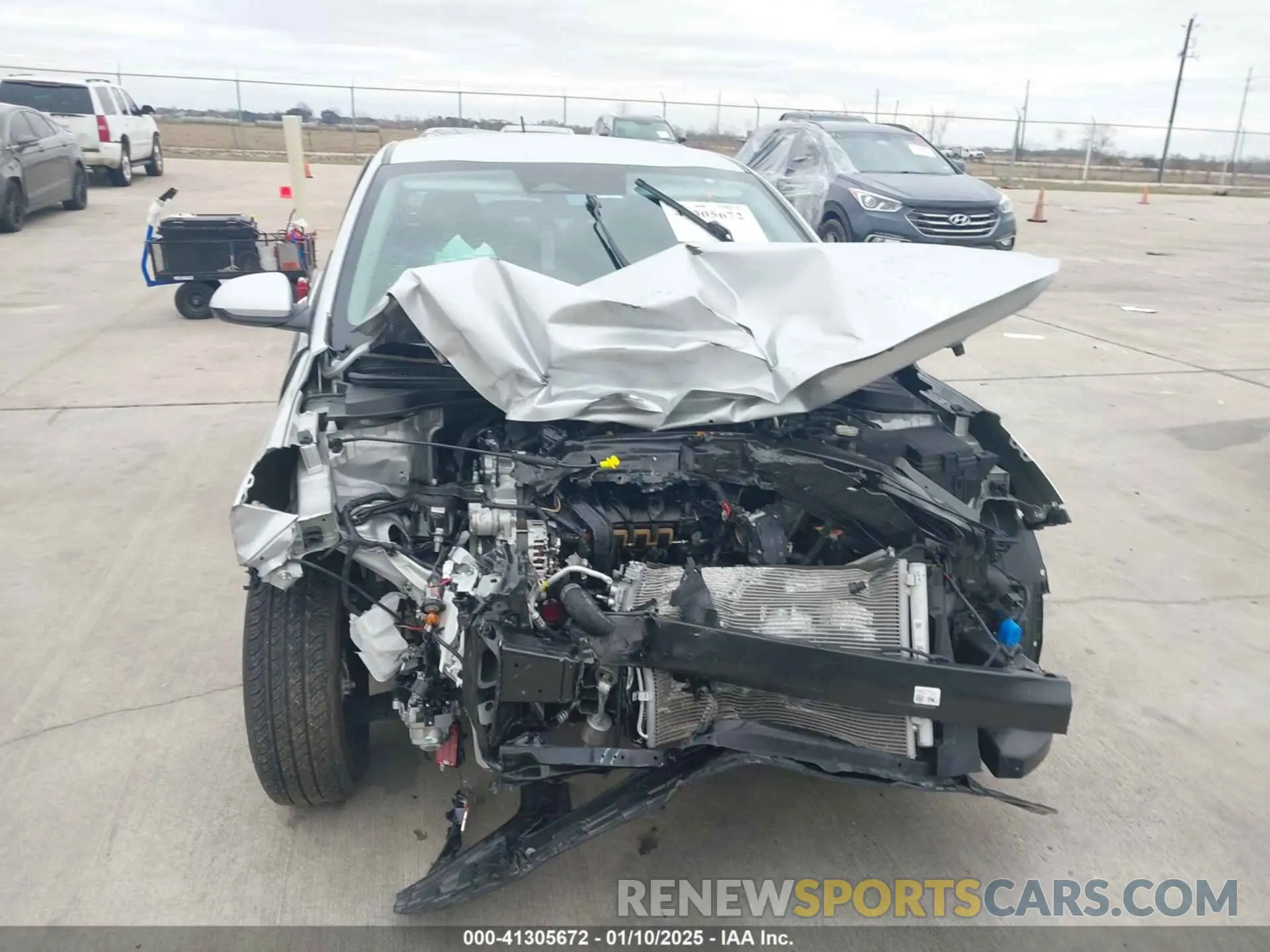 6 Photograph of a damaged car 3KPA24AD1PE584224 KIA RIO 2023