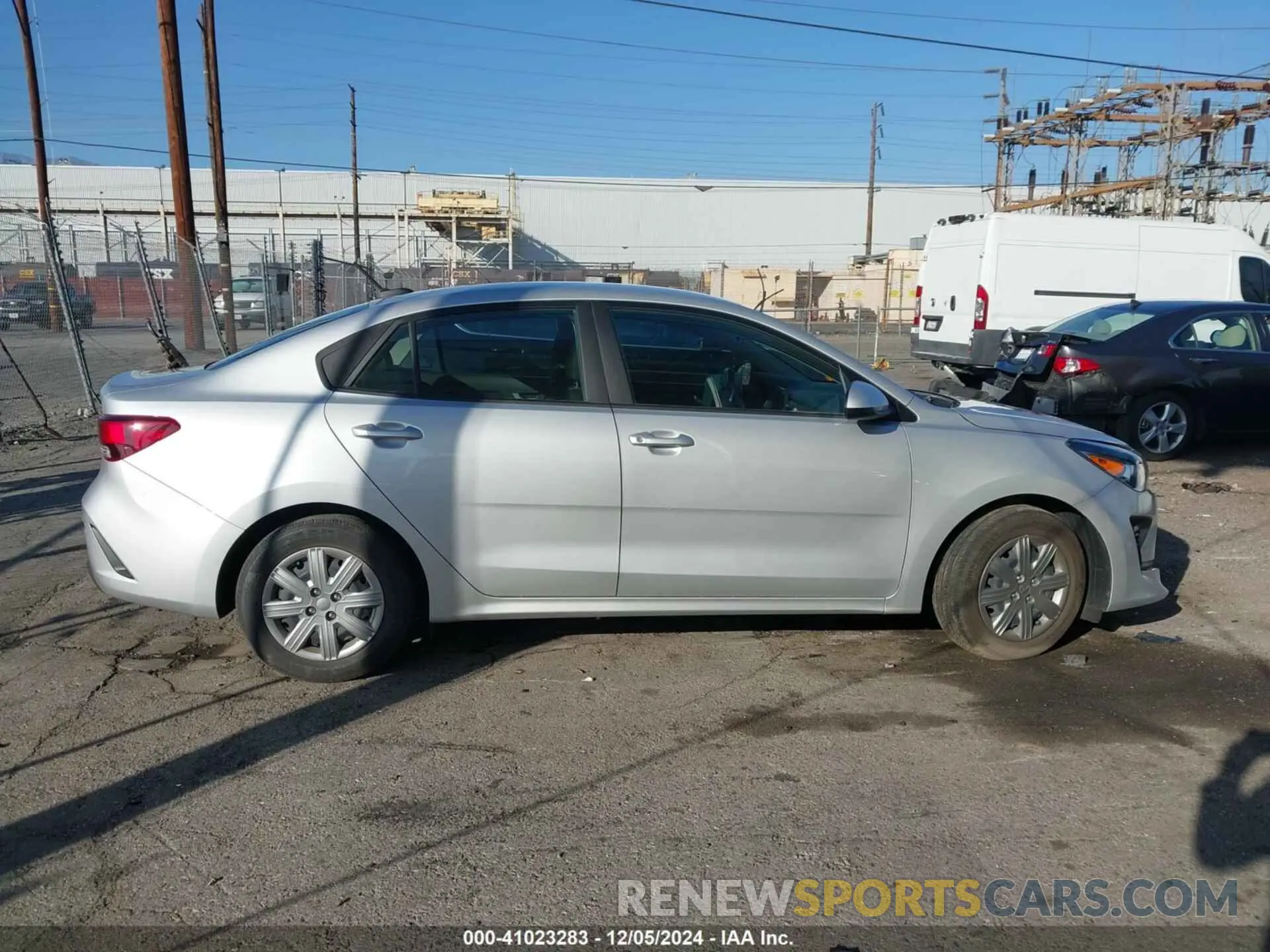 13 Photograph of a damaged car 3KPA24AD1PE599290 KIA RIO 2023