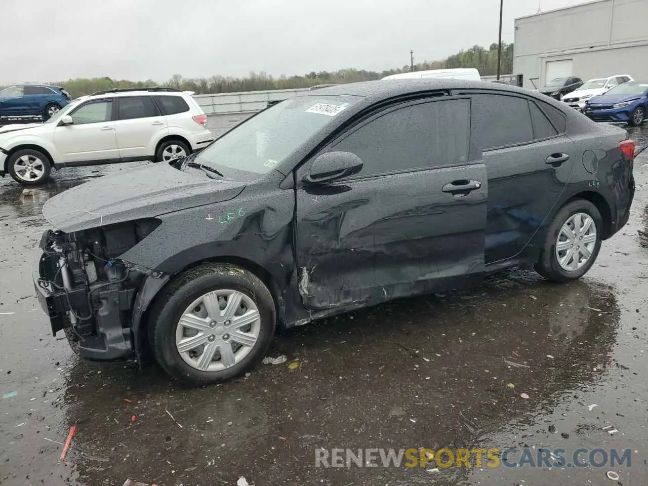 1 Photograph of a damaged car 3KPA24AD1PE603421 KIA RIO 2023