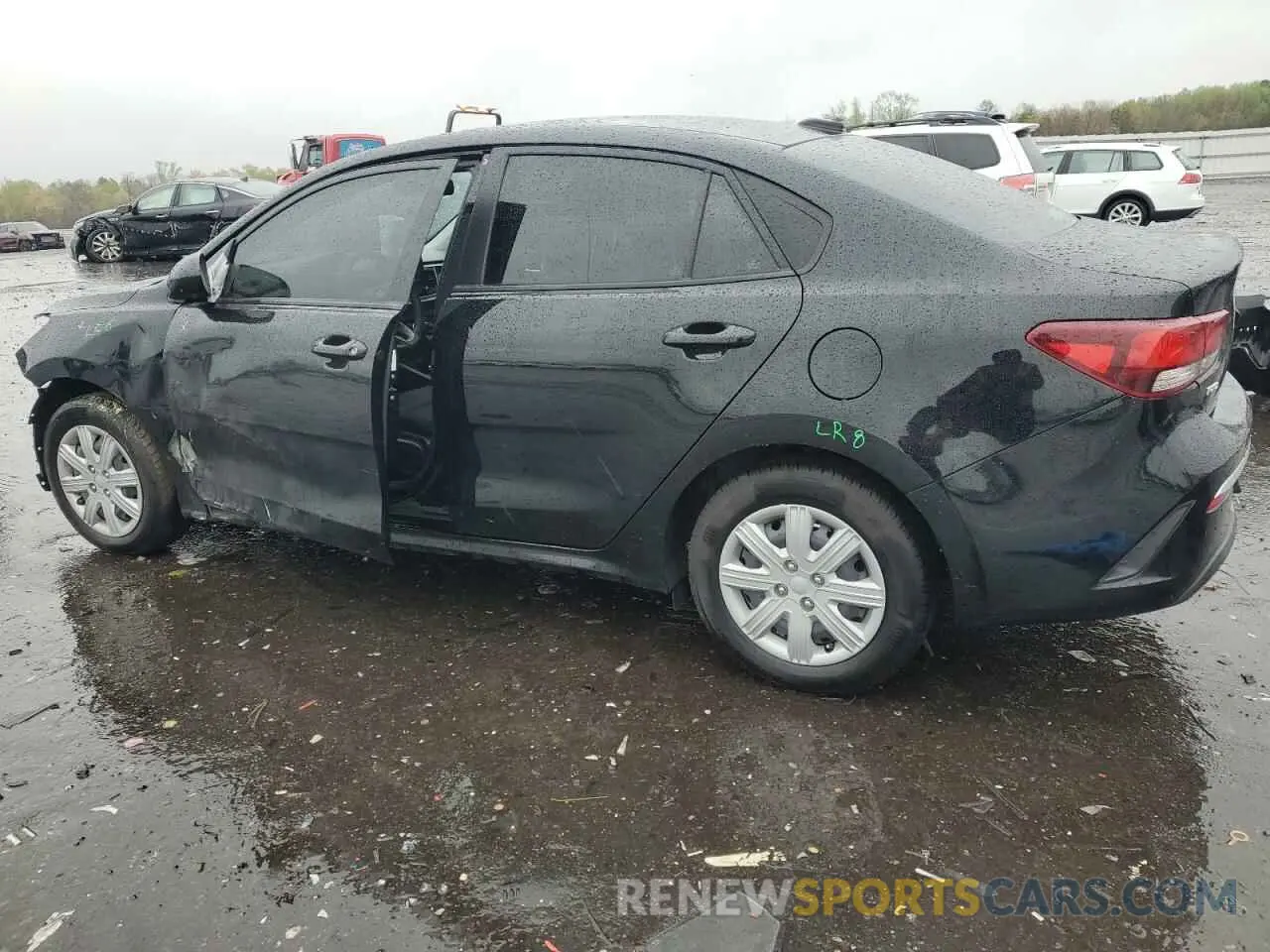 2 Photograph of a damaged car 3KPA24AD1PE603421 KIA RIO 2023