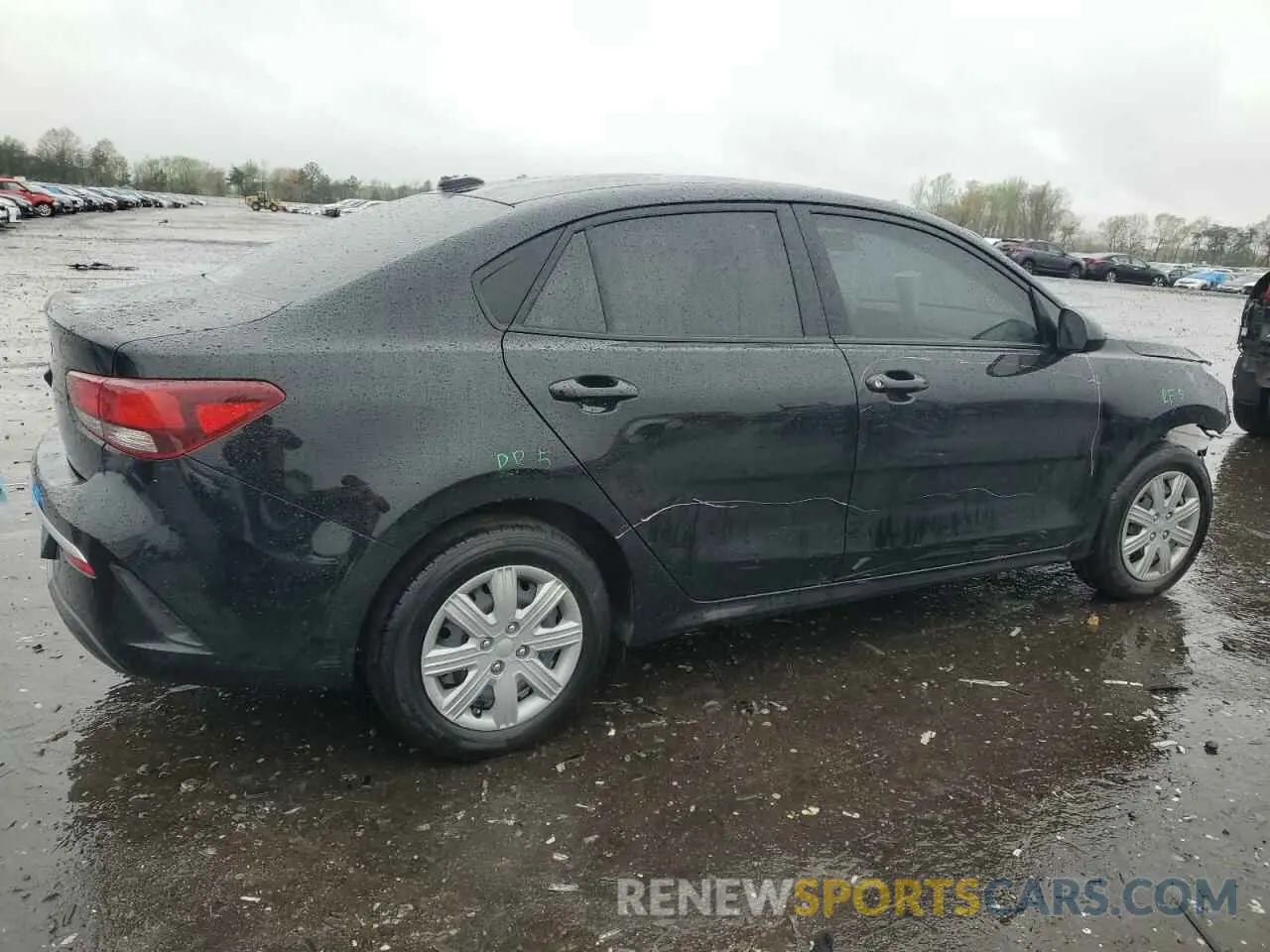 3 Photograph of a damaged car 3KPA24AD1PE603421 KIA RIO 2023